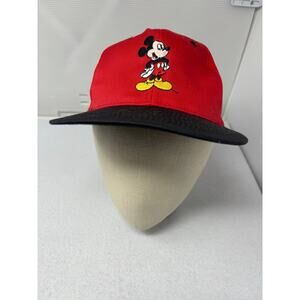 Vtg‎ 90s Mickey Unlimited Disney Hat Fresh Caps Baseball Adjustable snapback NEW